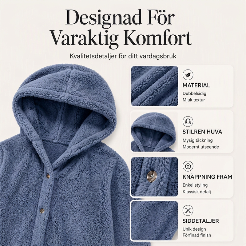 🍂Bästsäljande höstnyheter|Mysig teddyjacka för kvinnor – Varm, mjuk och elegant vardagsstil-1