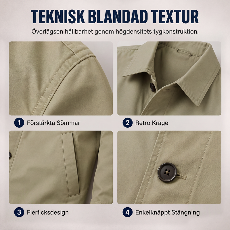 Bästsäljare🔥|Premium herrjacka med vattenavvisande design – stil för varje dag-3