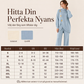🛍️ Specialerbjudande ✨ Elegant set med damtröja med hög hals och byxor med vida ben – bekväm passform och elegant look-5