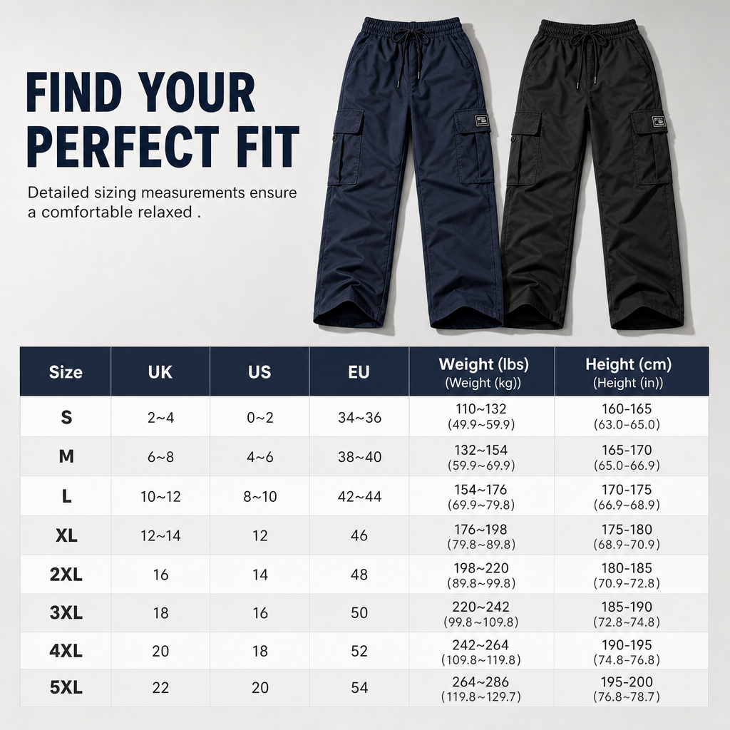 Dammiga cargo-byxor med relaxed fit och raka ben, elastisk dragsko i midjan och sidofickor-7
