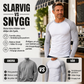 Långärmad raglan-t-shirt för män med färgblockdesign-2