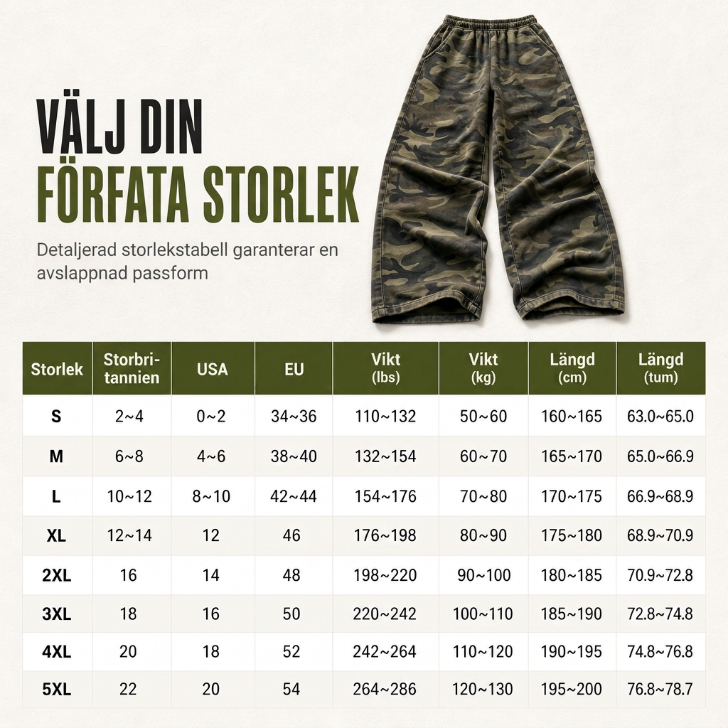Vintagetvättade vida mysbysxor för kvinnor-7