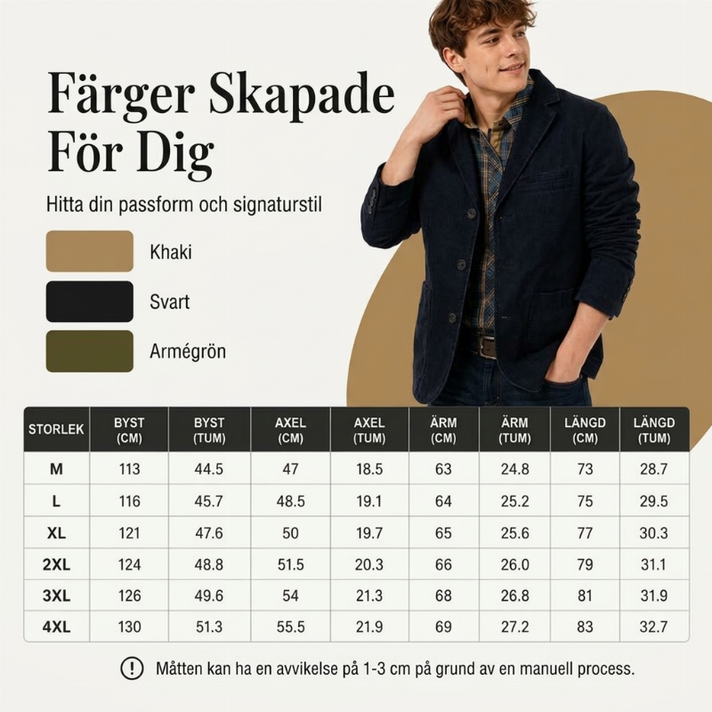 Herrjacka med urtagbar slag och slimfit-5