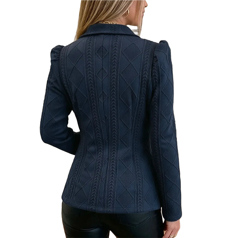 Elegant, figursydd damblazer-5