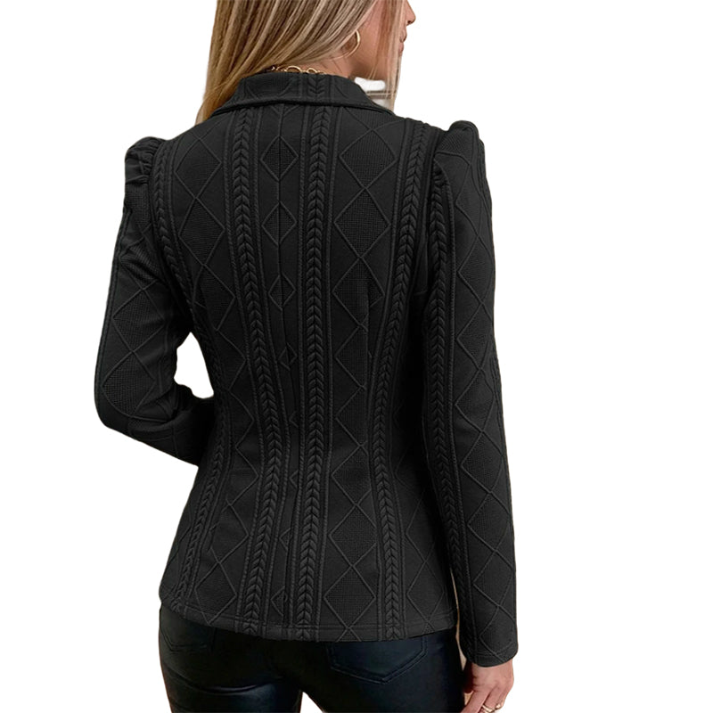 Elegant, figursydd damblazer-6