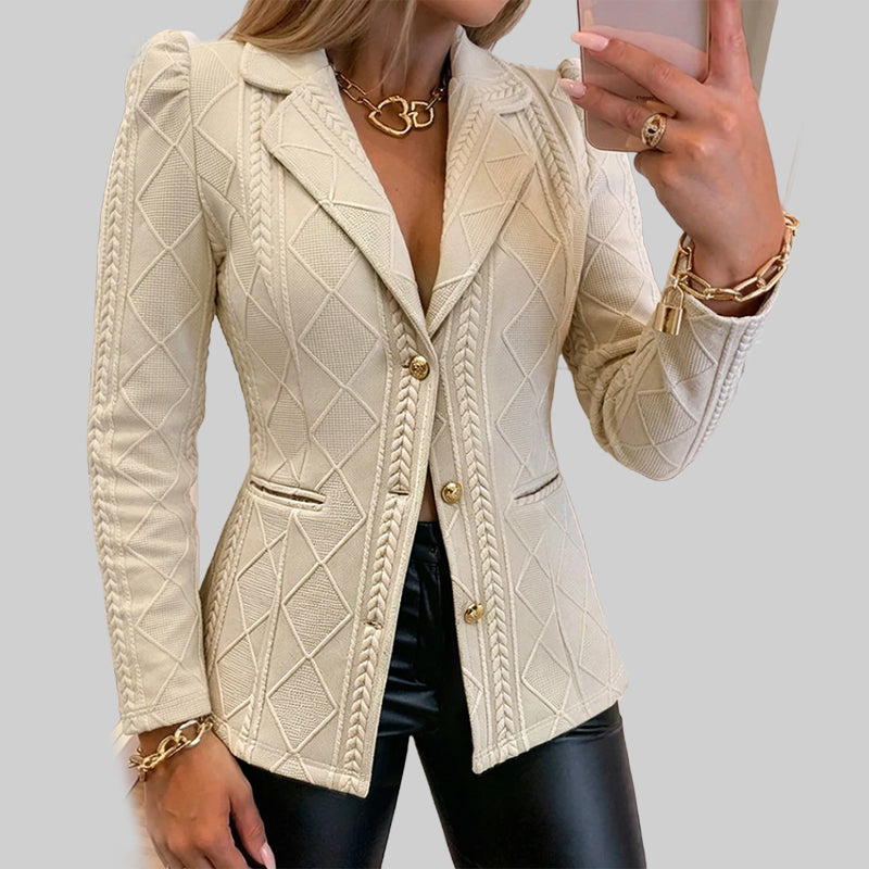 Elegant, figursydd damblazer-9