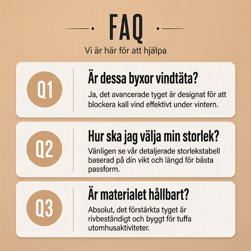 🔥50% NordicShield™ Termocargo Byxor Herr – Vindtäta, Fleecefodrade & Värmande för Vinter & Outdoor-5