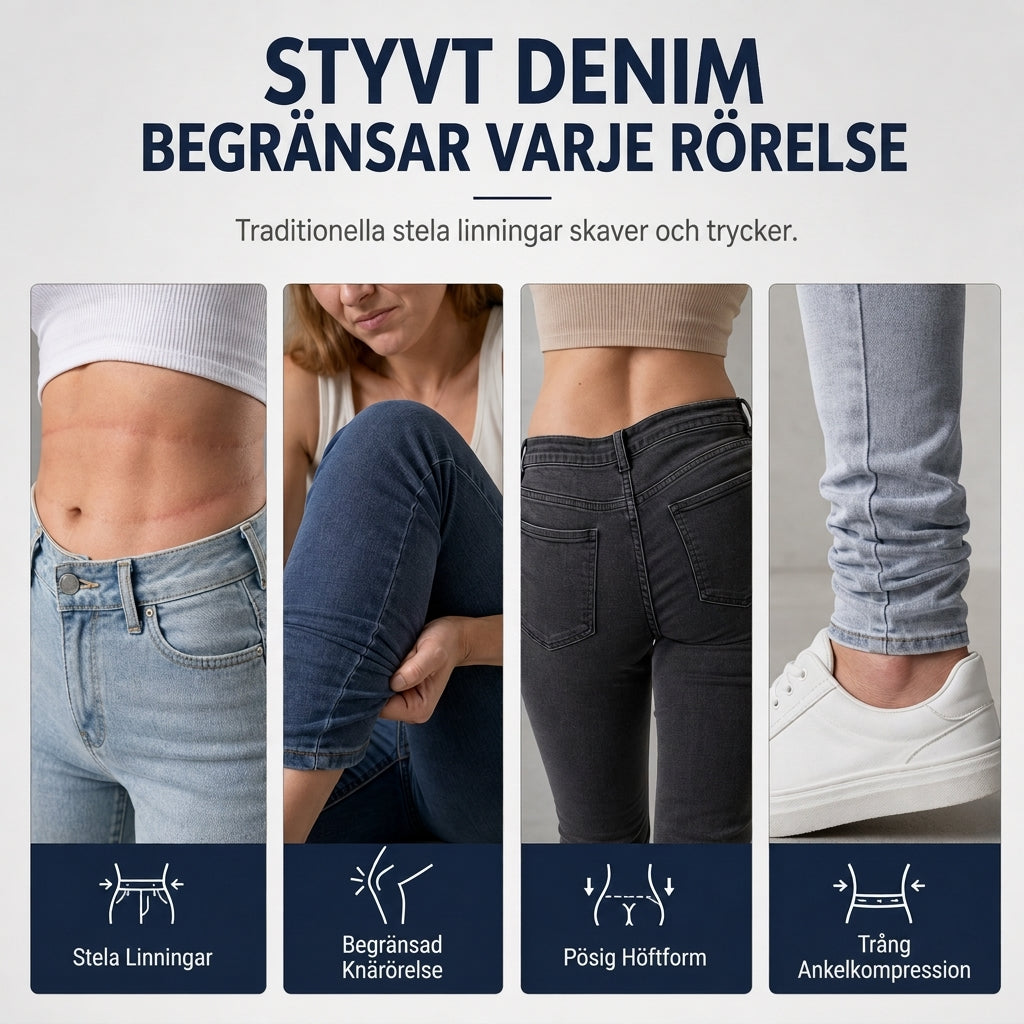 🔥50% ✨Nya produkter-Högmidjesnoppa pennbyxor för kvinnor-1