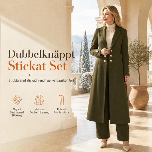 ✈️Fri frakt💰 Halva priset! 🍂 Kvinnlig elegant höst-outfit i två delar – retro långärmad kavaj och enkla byxor, stilren och bekväm för vardag och fest. ✨