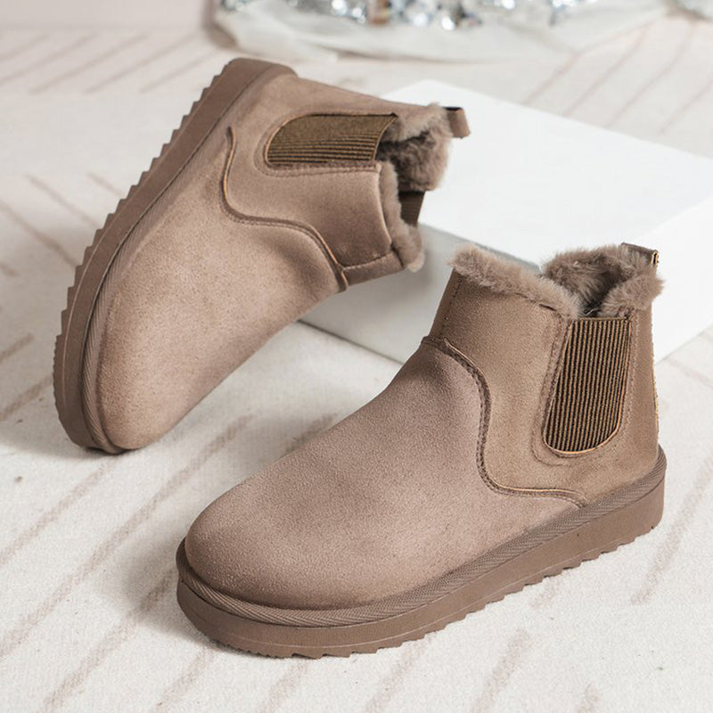 👢 Varma snöstövlar för kvinnor med tjock halksäker sula – vinterfodrade, lätta och bekväma, perfekta för snö och is, nu till halva priset! ✨-15