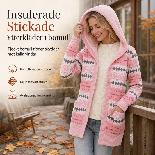 🚚 Fri frakt på just den här produkten!  💖 Långärmad huvtröja i mellanlängd för kvinnor med foder i bomull