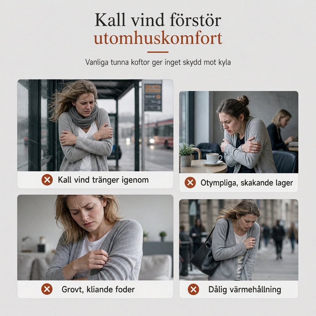 🚚 Fri frakt på just den här produkten!  💖 Långärmad huvtröja i mellanlängd för kvinnor med foder i bomull-1