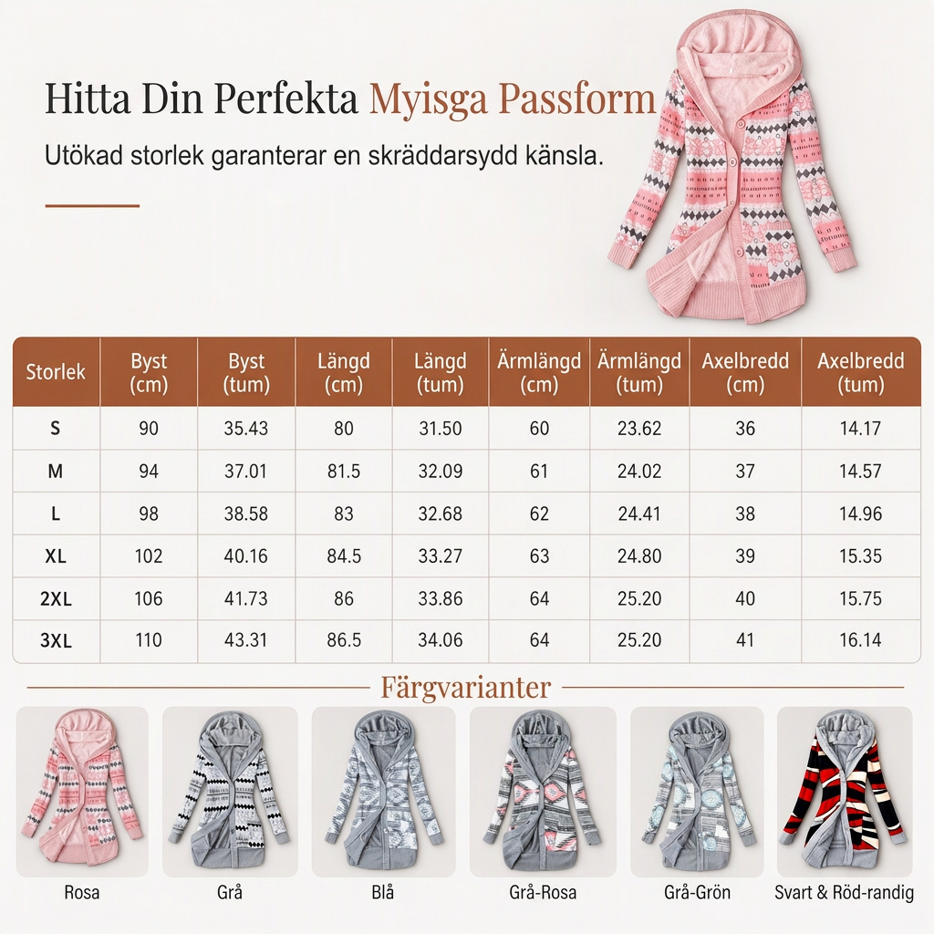 🚚 Fri frakt på just den här produkten!  💖 Långärmad huvtröja i mellanlängd för kvinnor med foder i bomull-7