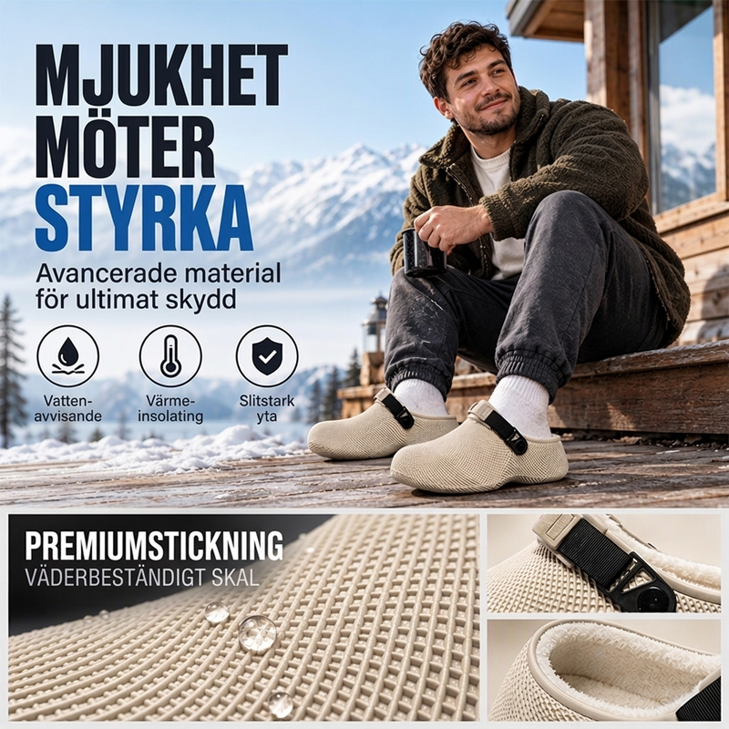 Varma tofflor med plyschfoder för män för vintern-3