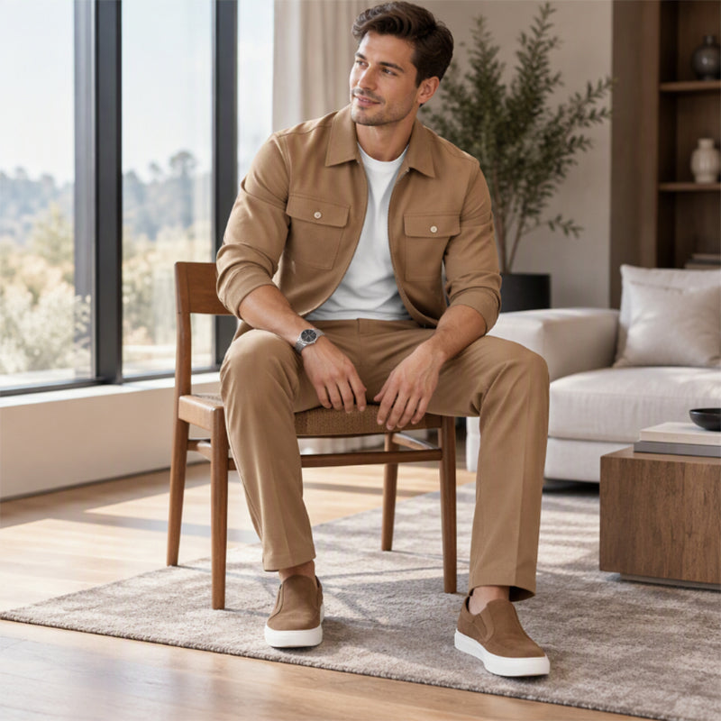 Lässiger, stilvoller Herren-Anzug – Jacke & Hose, bequem & vielseitig-6