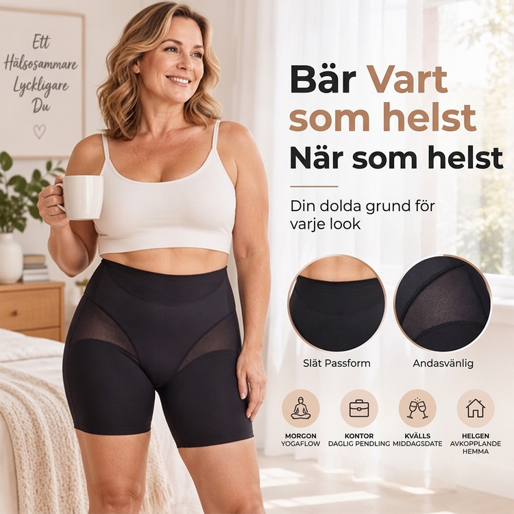 🔥50 % rabatt! 🔥Damshapewear med hög midja och magekontroll-4