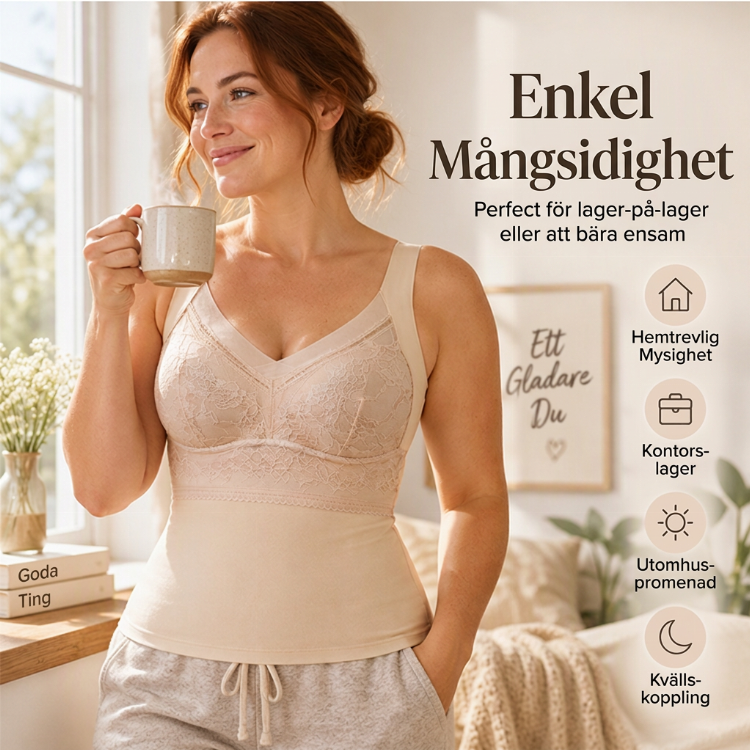 🔥50 % rabatt! Termisk damtanktop i slim-fit med inbyggd bygelbh-5