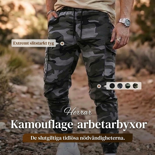 🔥50 % rabatt!🔥 🛠️ 👖 Slitstarka taktiska arbetsbyxor – många praktiska fickor, perfekta för arbete utomhus 🌲