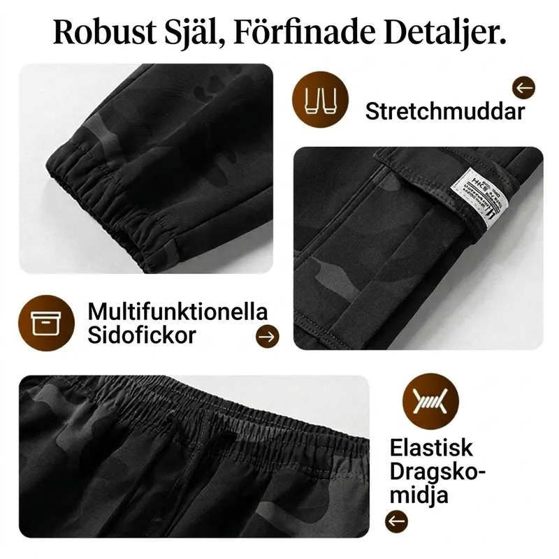 🔥50 % rabatt!🔥 🛠️ 👖 Slitstarka taktiska arbetsbyxor – många praktiska fickor, perfekta för arbete utomhus 🌲-6