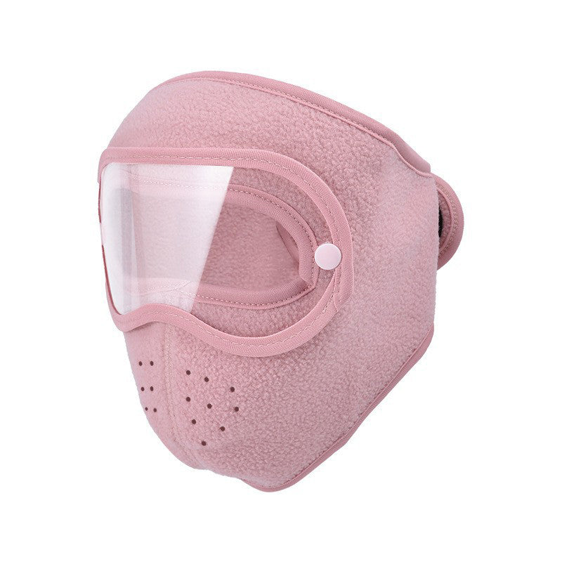 ❄️ Vintervindtät varm ansiktsmask med HD-skyddsglasögon – skyddar mot kyla och vind, perfekt för skidåkning och utomhus! 🥽✨-14
