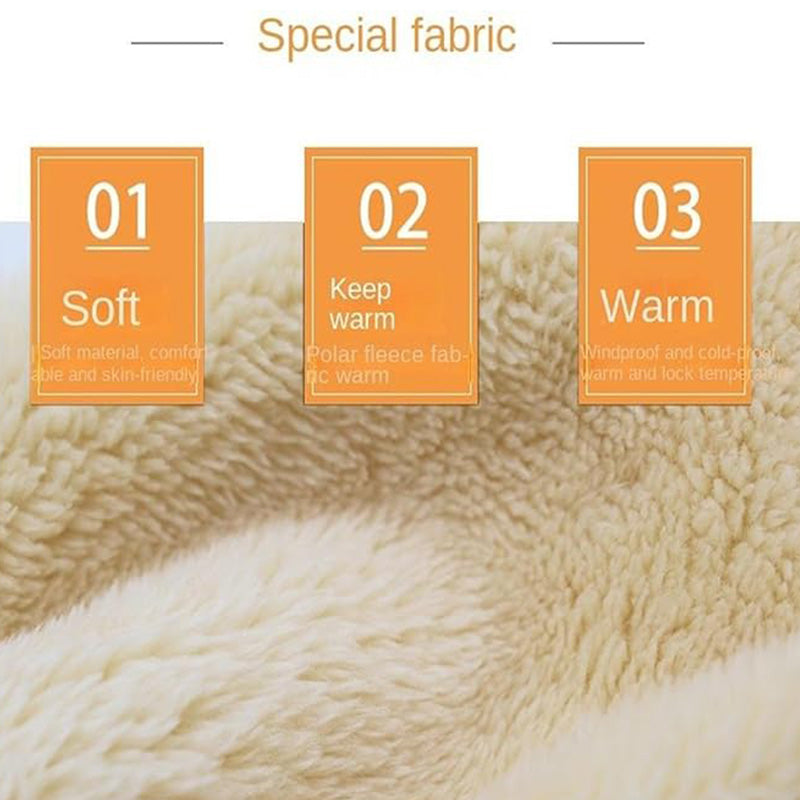 🔥Unisex varmt skjerf med skihette🧣-12