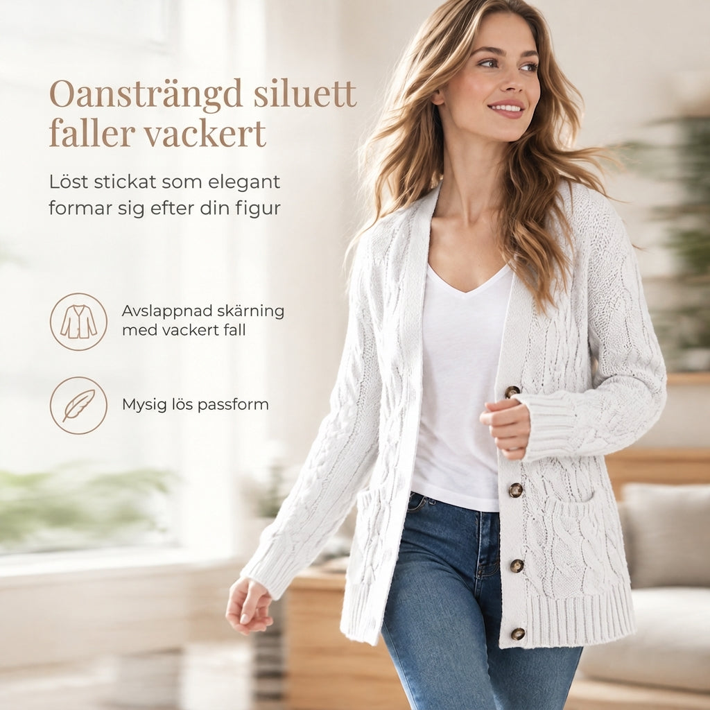 🍂 50 % RABATT! 🔥 Midi-tröja i stickat för dam – mjukt och varmt tyg, perfekt för höstlooker 👗✨-5