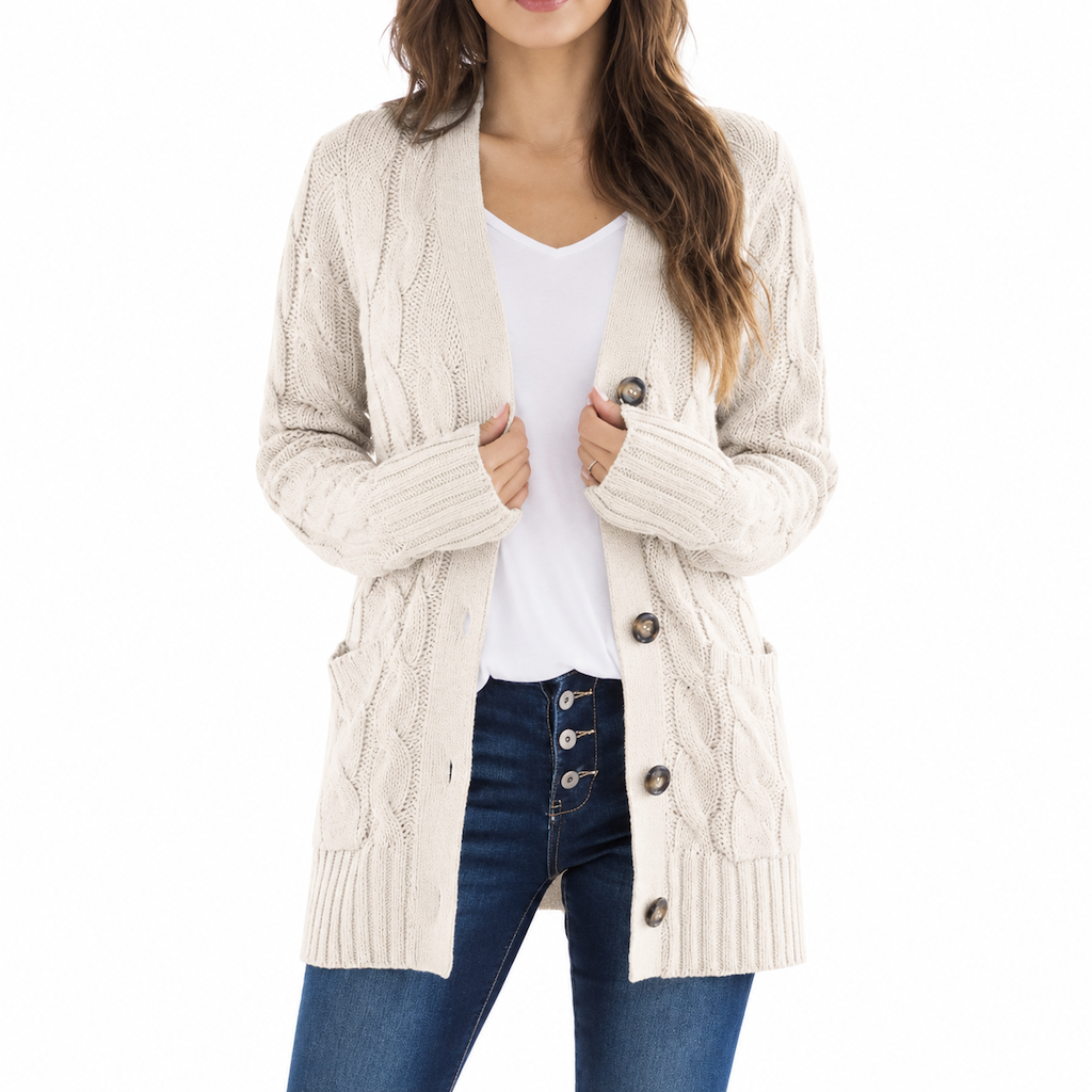 🍂 50 % RABATT! 🔥 Midi-tröja i stickat för dam – mjukt och varmt tyg, perfekt för höstlooker 👗✨-11