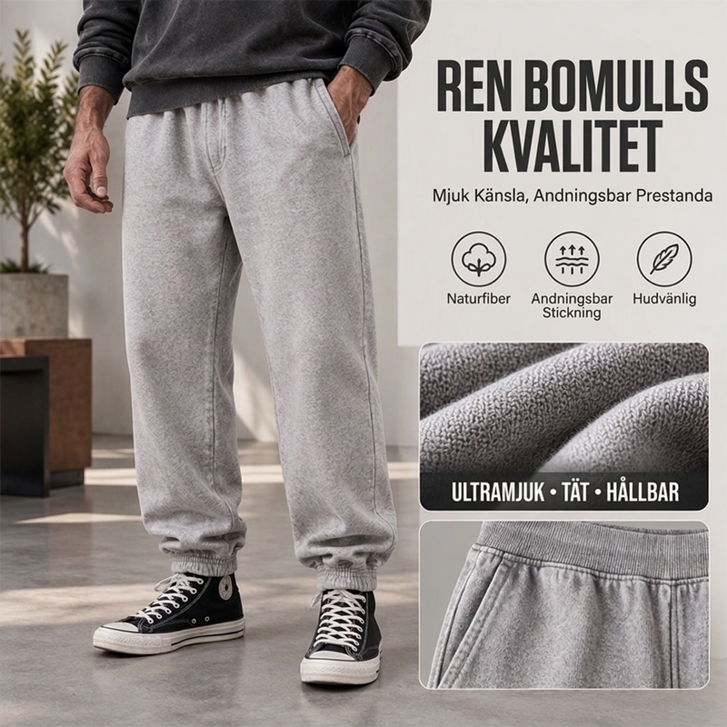 💦 Vattentåliga fritidsbyxor för män-1