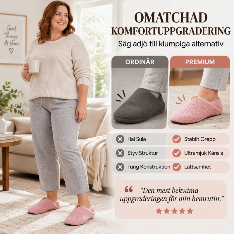Lätta, mysiga och varma tofflor för både män och kvinnor-2