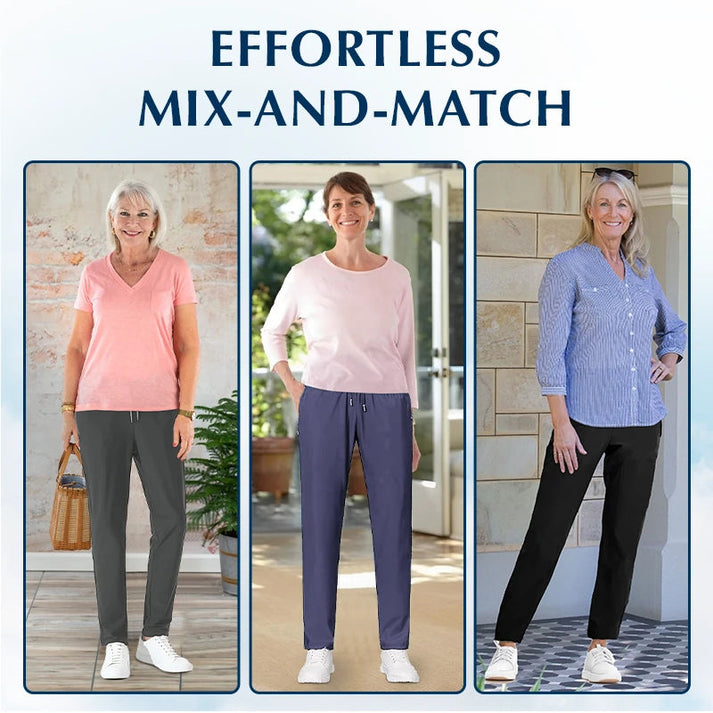 💖💖 SISTA DAGEN – 50% RABATT! 💖🎁 Unisex ultramjuka stretchbyxor med perfekt fall för en avslappnad stil-10